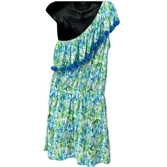 Lily Pulitzer Idara Resort Romper 100% Cotton Size Large - Picture 2 of 7